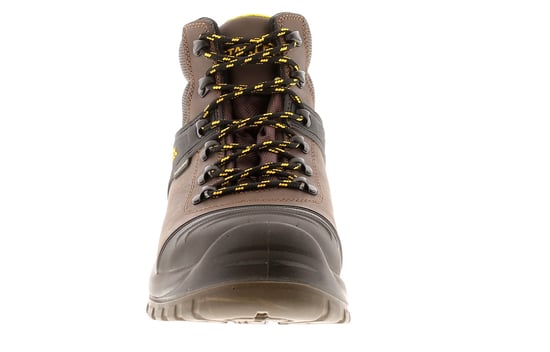 Stanley Mens Safety Boots Rchmond Leather Lace Up  brown