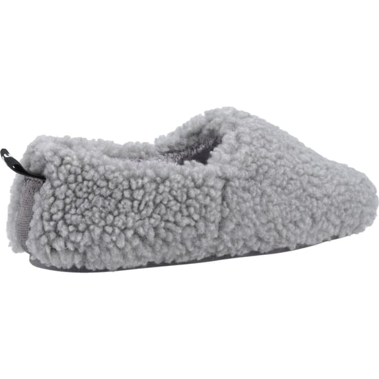 Hush Puppies Emily Kunstfell Damen Grau Hausschuhe - Image 2