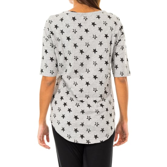 Women's 3/4 sleeve boat neck T-shirt 1487903579
