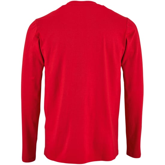 SOLS Herren Imperial Langarm T-Shirt (Rot) - Image 2