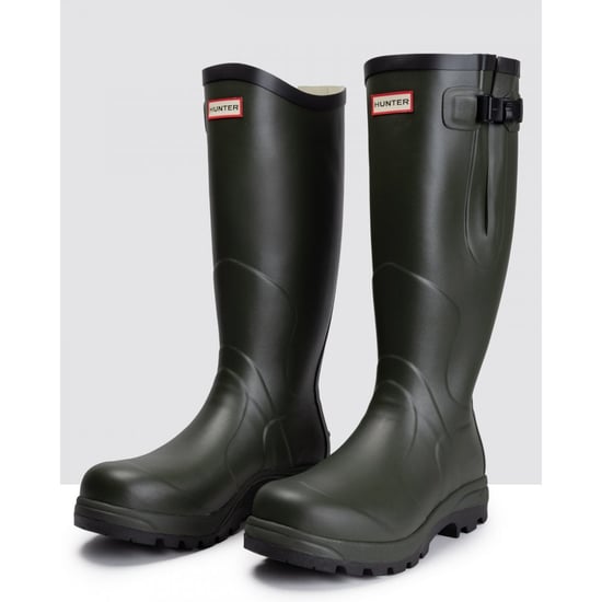 Hunter Balmoral Adjustable Classic Gummistiefel In Dunkeloliv - Image 2