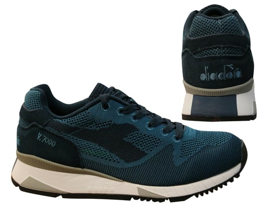 Diadora V7000 Weave Mens Blue Trainers