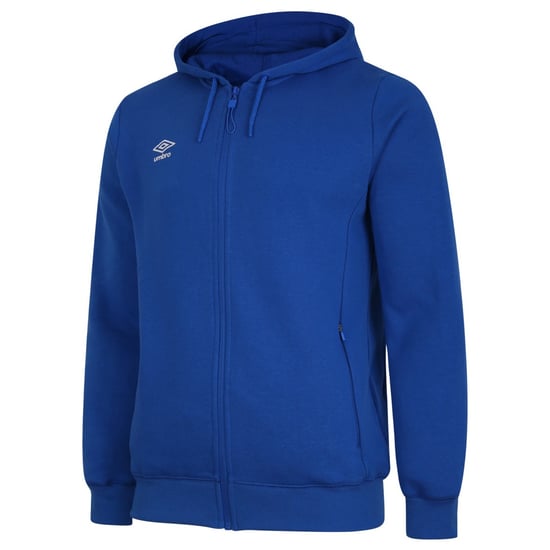 Umbro - "Club Leisure" Hoodie mit durchgehendem Reißverschluss für Herren (Königsblau/Weiß) - Image 1