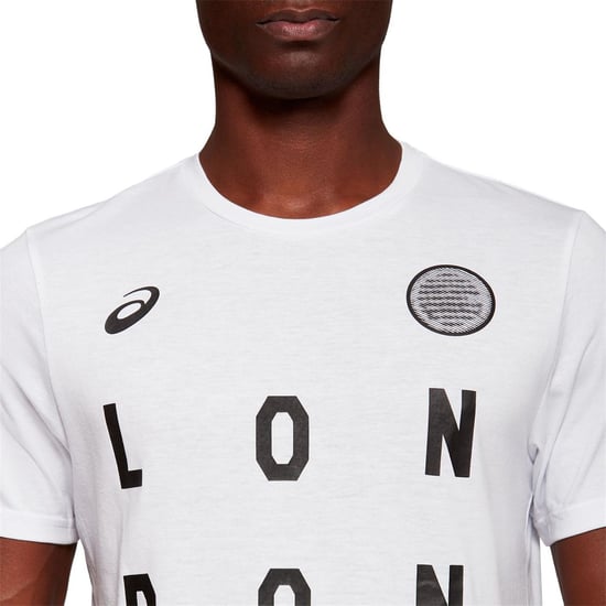 Asics London City Mens White T-Shirt