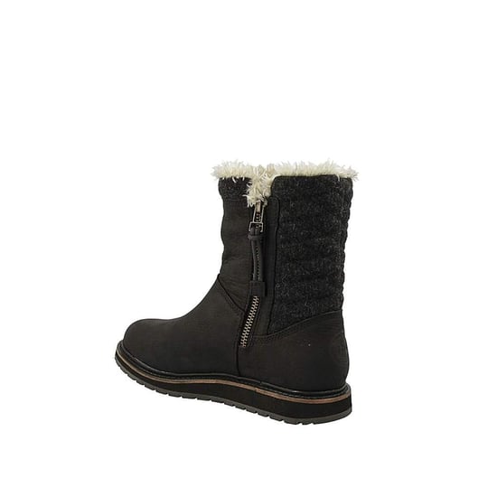 Helly Hansen Seraphina Slip-On Black Smooth Leather Womens Boots 112 58.991