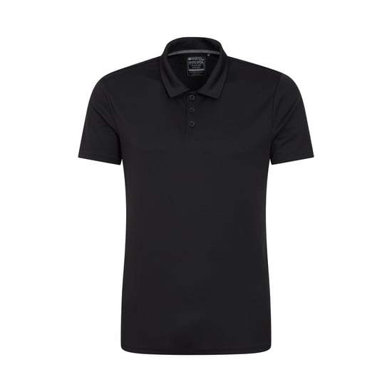 Mountain Warehouse Herren Endurance IsoCool Polo Shirt (Schwarz) - Image 1