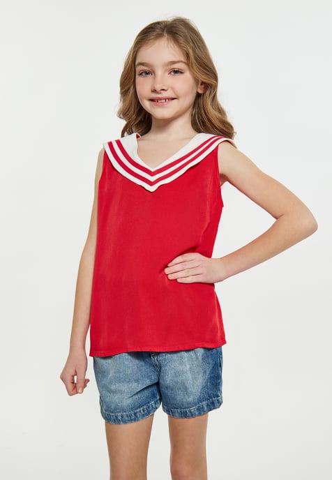 Dreimaster Bluse Mädchen (Kids) verrotten - Image 3