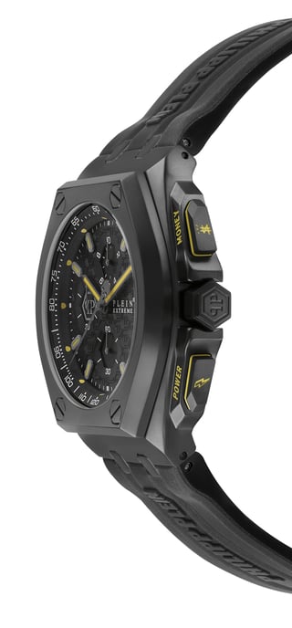 Philipp Plein Plein Extreme Schwarz Herren Armbanduhr PWGAA0221 - Image 2