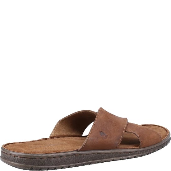 Hush Puppies - Herren Sandalen "Nile", Überkreuzt, Leder (Braun) - Image 2