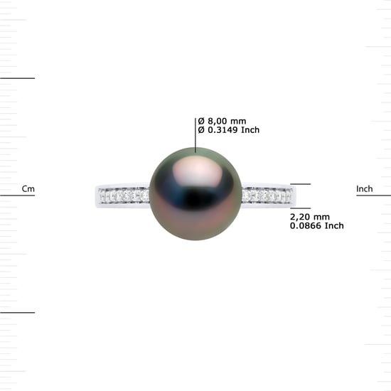 DIADEMA - Ring - Tahitian Pearl