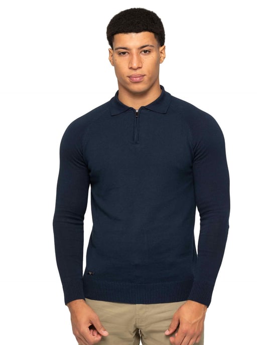 Enzo Milano | Herren Polo-Pullover mit halbem Reißverschluss - Image 6