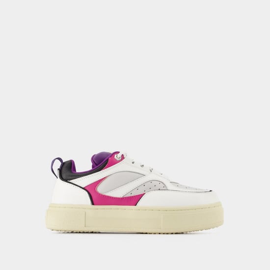 Sidney Sneakers in White Leather