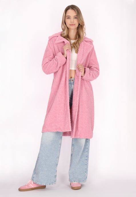 Mymo Mantel Damen rosa - Image 2