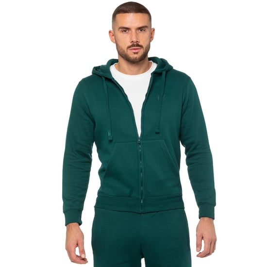 Enzo | Herren Zip Hoodie - Grün - Image 3