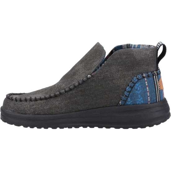 HEYDUDE Denny Cotton Damen Stiefel Schwarz - Image 4