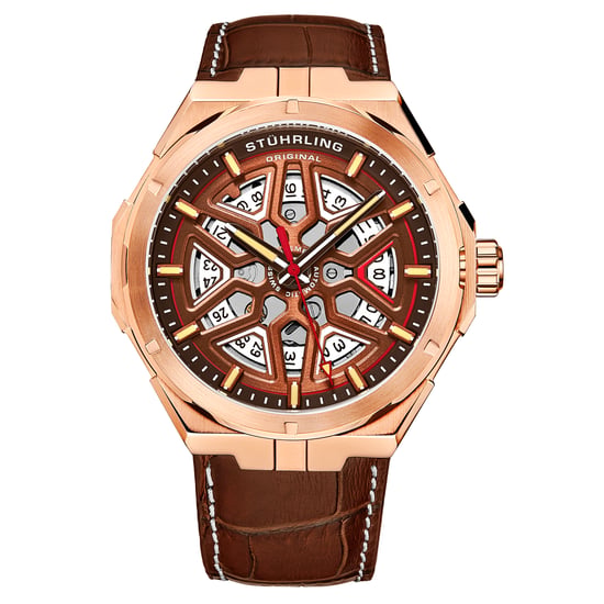 Braun Gio Schweizer Automatik 44mm Skelett - Image 1