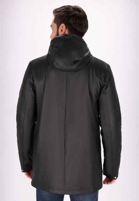 Schmuddelwedda Regenjacke Herren schwarz - Image 4