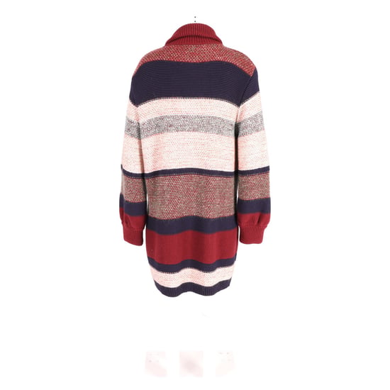 Chloe gestreifter Cardigan in mehrfarbigem Mohair - Image 6