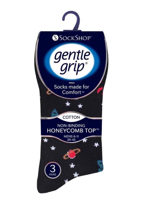 Gentle Grip - 6 Paar Herren Gentle Grip nicht elastische Socken - MGG548 - Image 2