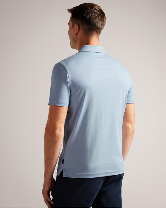 Ted Baker Zeiter Herren Kurzarm Slim Soft Touch Polo - Image 4