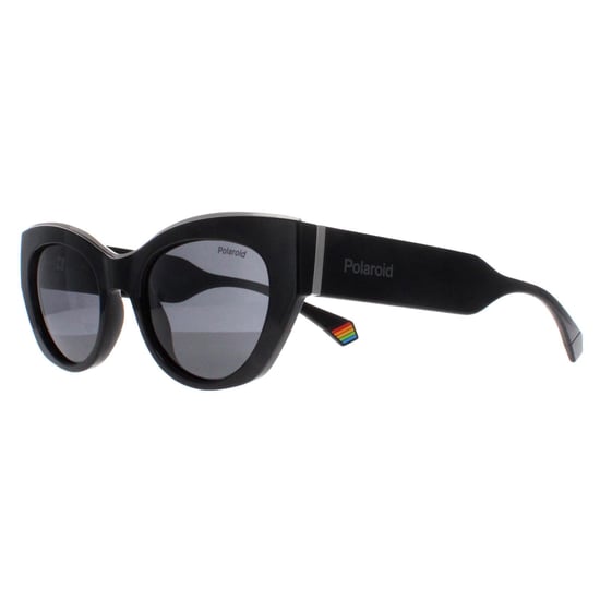 Polaroid Cat Eye Damen Schwarz Grau Polarisiert PLD 6199/S/X - Image 2