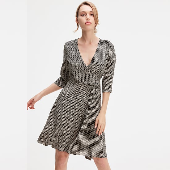 Überkreuzt drapiertes seitliches Skaterkleid - Image 2