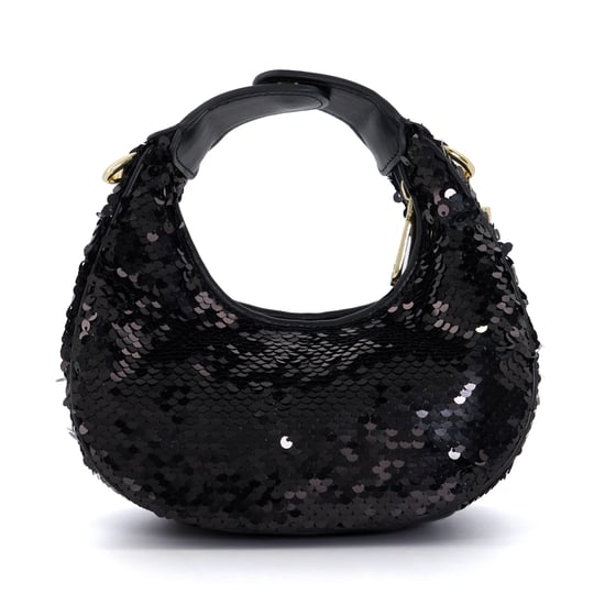 Dune DRESSING Chain-Detail Sequined Grab Bag Dressing