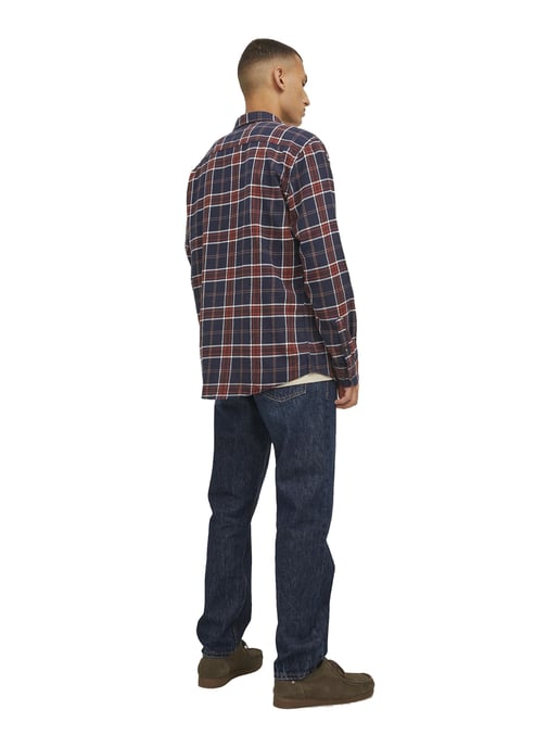 JACK & JONES Herren Slim Fit Karohemden Langarm - Image 5