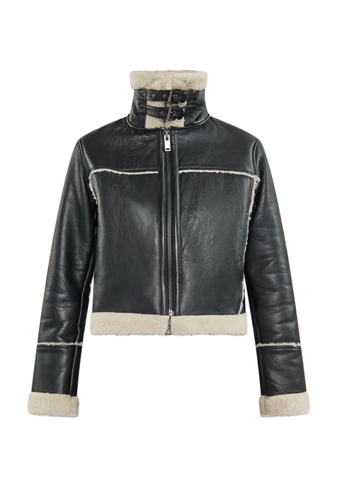 Dreimaster Jacke Damen schwarz - Image 1