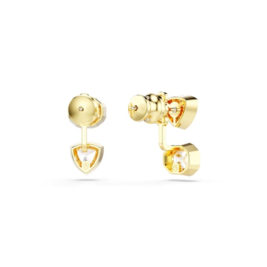 Swarovski 'Imber Organic' Damen Ohrstecker aus goldfarbenem Metall - Gold 5705461 - Image 4