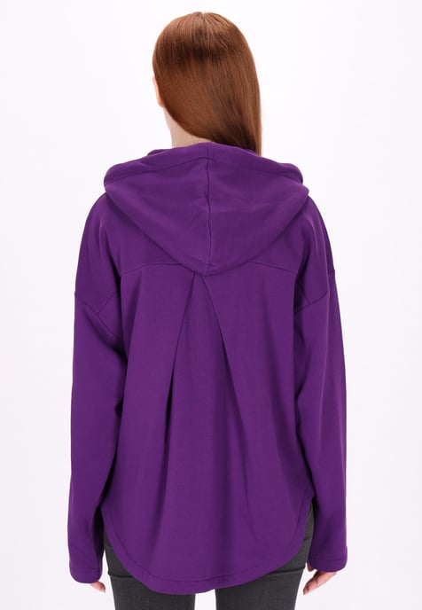 Dreimaster Sweatshirt Damen Dunkellila - Image 4