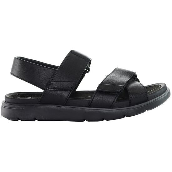 Clarks UnWilmore Band Schwarze Herren-Sandalen - Image 2