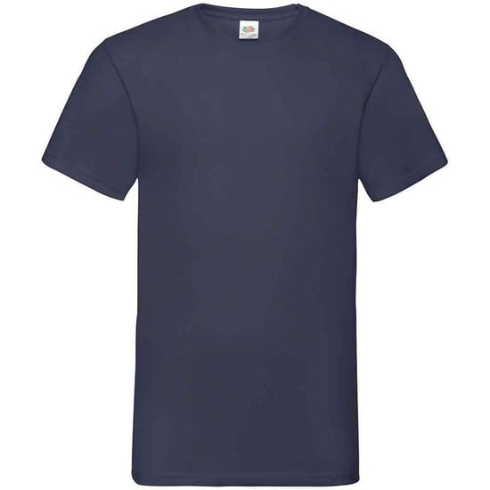 Fruit of the Loom - "Valueweight" T-Shirt V-Ausschnitt für Herren (Marineblau) - Image 1