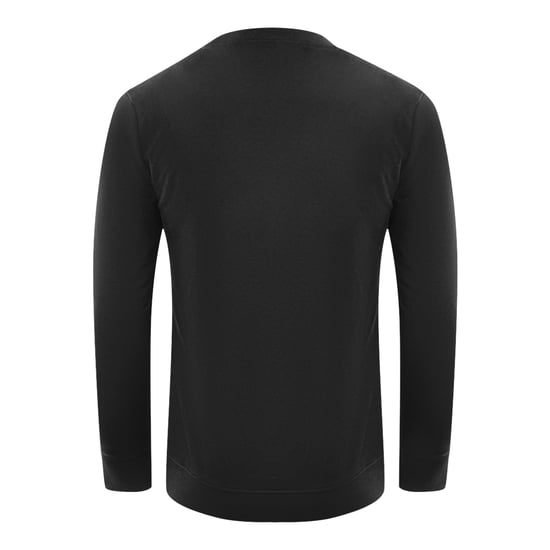 Cavalli Class Piercing-Schlangenlogo Schwarzes Sweatshirt - Image 2