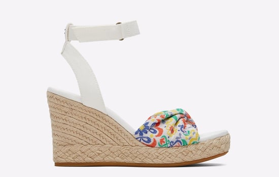 TOMS Marisela Damen Weiße Keilabsätze - Image 1