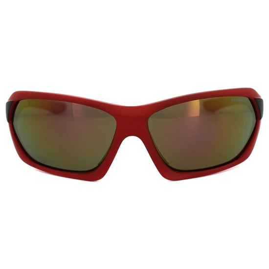 Polaroid Sport Sunglasses P7402 0A4 JB Red & Black Yellow Red Polarized
