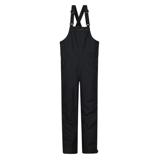 Mountain Warehouse Eris Skihose für Herren, wasserdicht, mit Latz vorne, Schwarz - Image 1