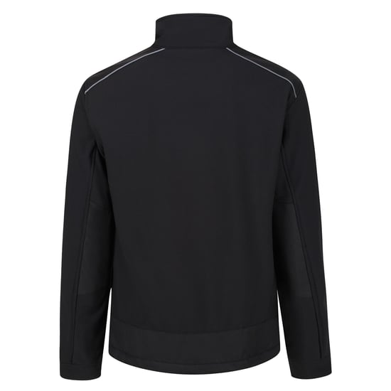 Regatta Mens Sandstorm Softshell Jacket (Black/Black)