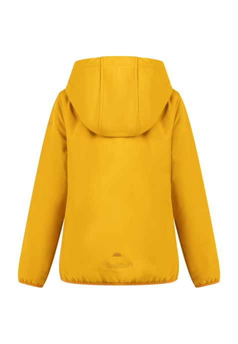 Schmuddelwedda Softshellblouson - recyceltes Material Mädchen senf - Image 2