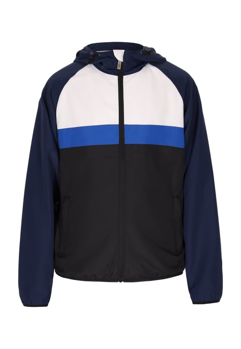 Mo Anorak Herren Marine-Farbblock - Image 1