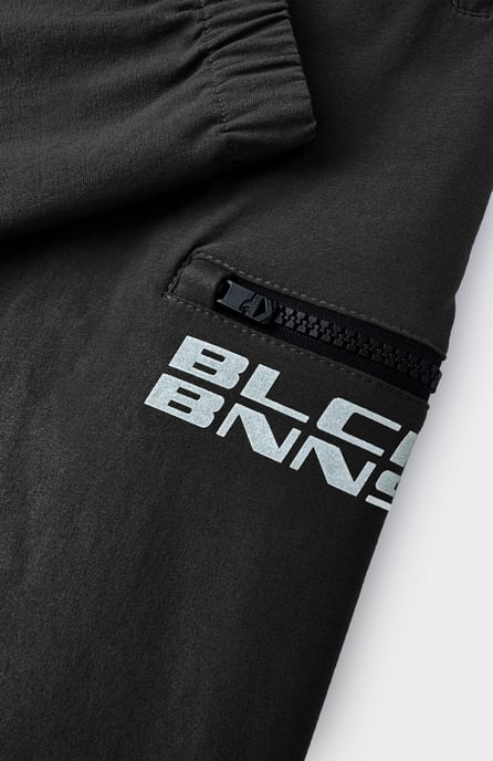 Black Bananas Initial Tech Trackpants, Black