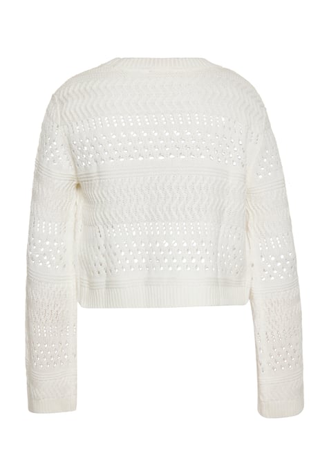Mymo Strickjacke Damen weiss - Image 2