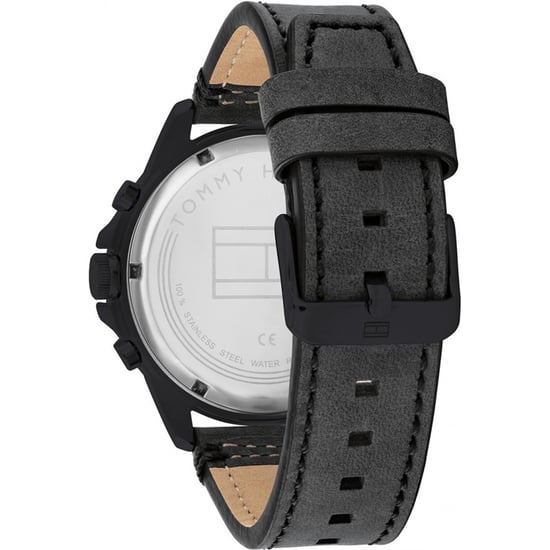 Tommy Hilfiger Harley Schwarz Herren Armbanduhr 1791893 - Image 2
