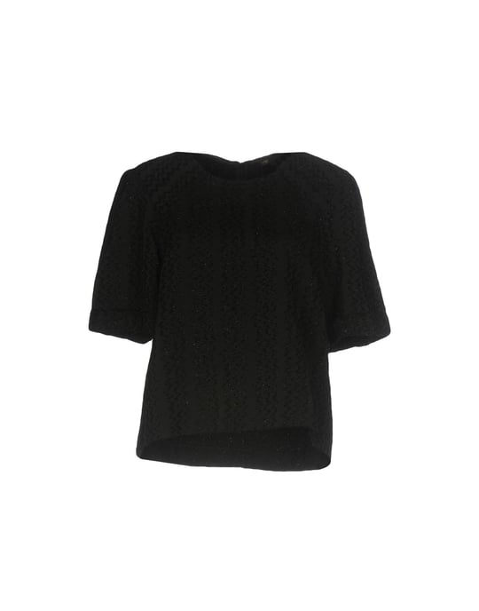 Maje Black Short Sleeve Shirt