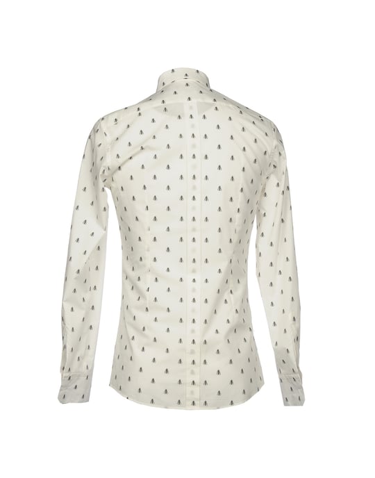 Dolce & Gabbana Ivory Cotton Shirt