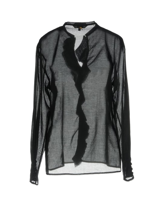 Cycle Black Cotton Shirt
