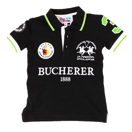 Boy's short-sleeved polo shirt with lapel collar 2KP014