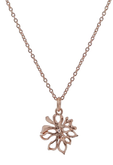 Orphelia Women's 925 Sterling Silver Chain with Pendant - Rose ZH-6027/1