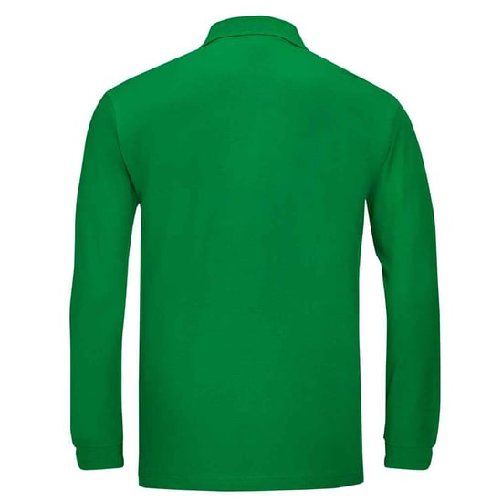 SOLS - "Winter II" Poloshirt für Herren/Damen Unisex Langärmlig (Irisches Grün) - Image 2