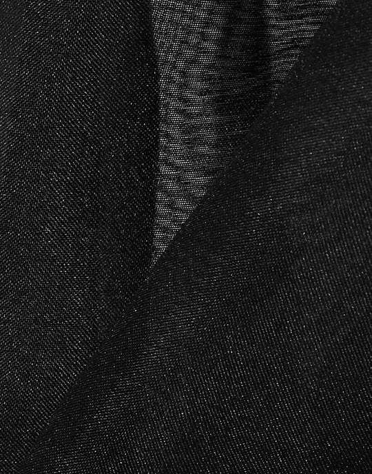 Bassike Black Silk Organza Blouse